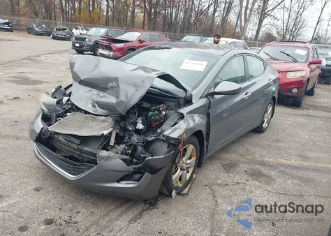 2013 Hyundai Elantra Gls from USA, damaged, VIN 5NPDH4AE5DH421698